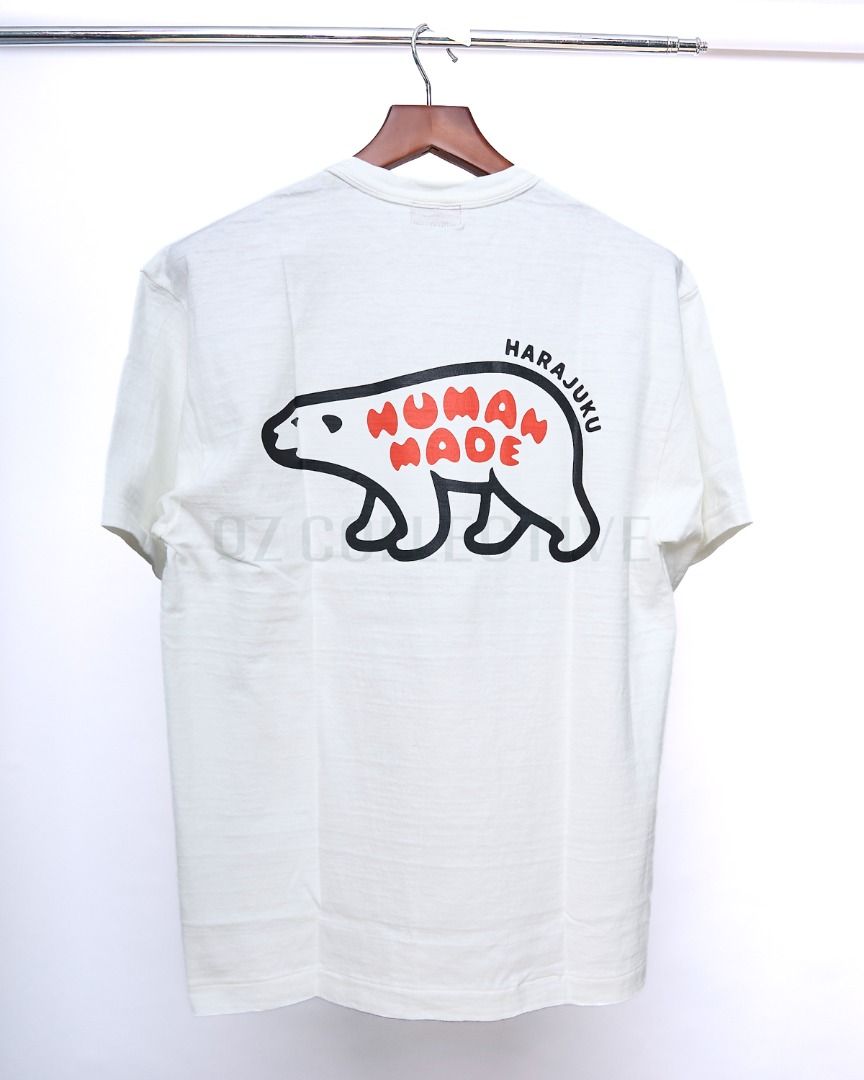 Human Made Polar Bear Graphic T-Shirt (Category: Tshirts & Polo Shirts ) located in Paranaque City. Submitted by kkszpt (Listing ID 1465234817, Image 2). Description: Human Made Polar Bear Graphic T-Shirt Code: HM31TE036 ONHAND White • L PRE-ORDER Other sizes available. 50% DP to secure your slot. Cutoff: October 7 ETA: October 14 🚚 Nationwide via LBC 🏍️ Metro Manila via Grab Express 📍 Free shipping within Pasay, Parañaque & Las Piñas .