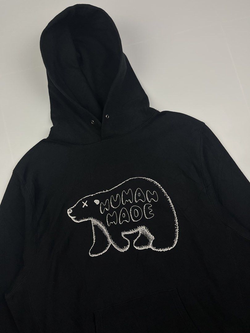 Human Made x Kaws Pizza Hoodie (Category: Hoodies) located in Puerto Princesa. Submitted by paradise5300 (Listing ID 1465233363, Image 3). Description: Human Made x Kaws Pizza Hoodie Tagged Size: XL Dimensions Inches length: 30 Inches width: 24.5 Condition: Excellent Color rate: 10 Flaws: None 1,799 shipping fee is not yet included. .