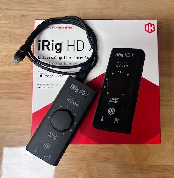 IK Multimedia iRig HD X Universal Guitar Interface (Category: Musical Instruments) located in Cebu City. Submitted by -00-ricky-00- (Listing ID 1465178978, Image 1). Description: - Universal guitar interface for iPhone, iPad, Mac, and PC That gear helped me a lot. I learned my freatbord and now, I don't need it anymore..