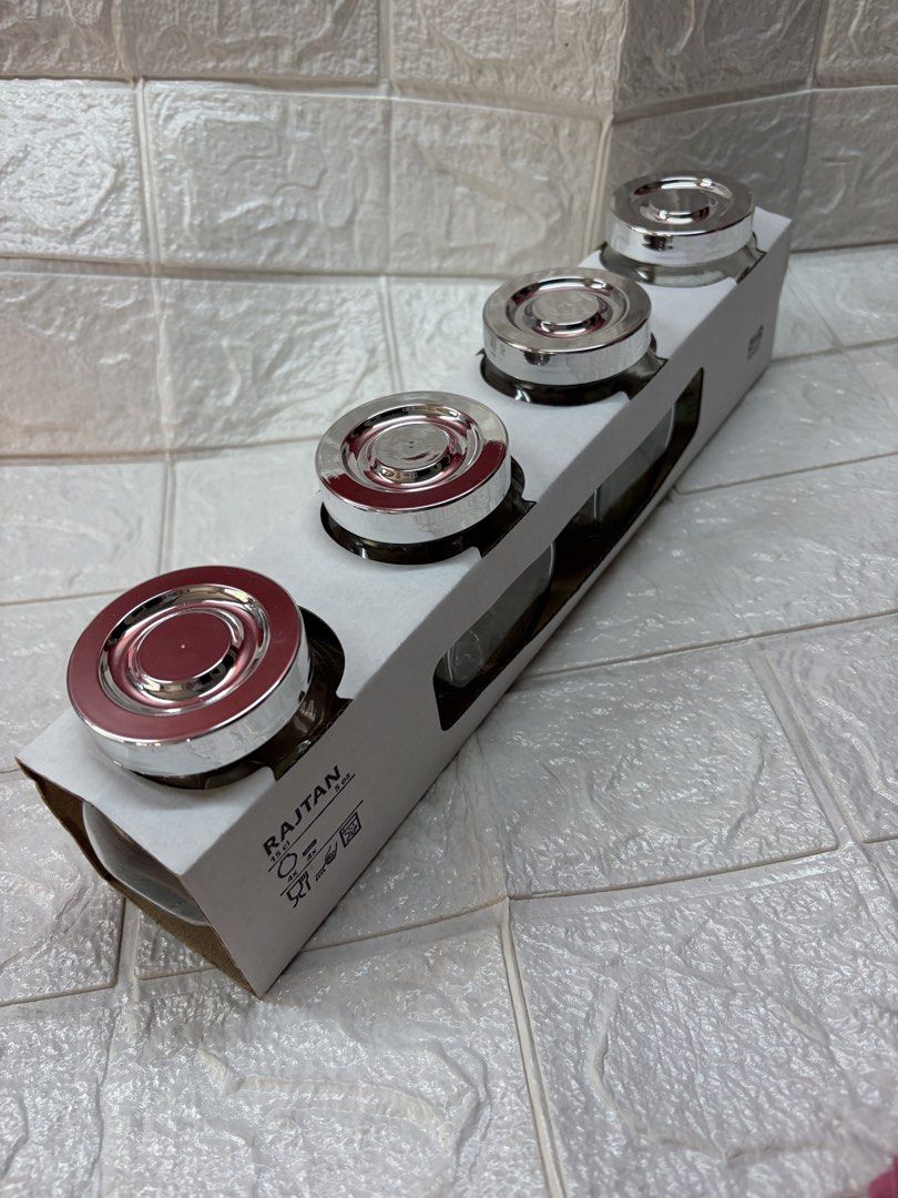 Ikea small glass jar (Category: Food Organization & Storage) located in Manila. Submitted by thekidshop (Listing ID 1465309005, Image 2). Description: .