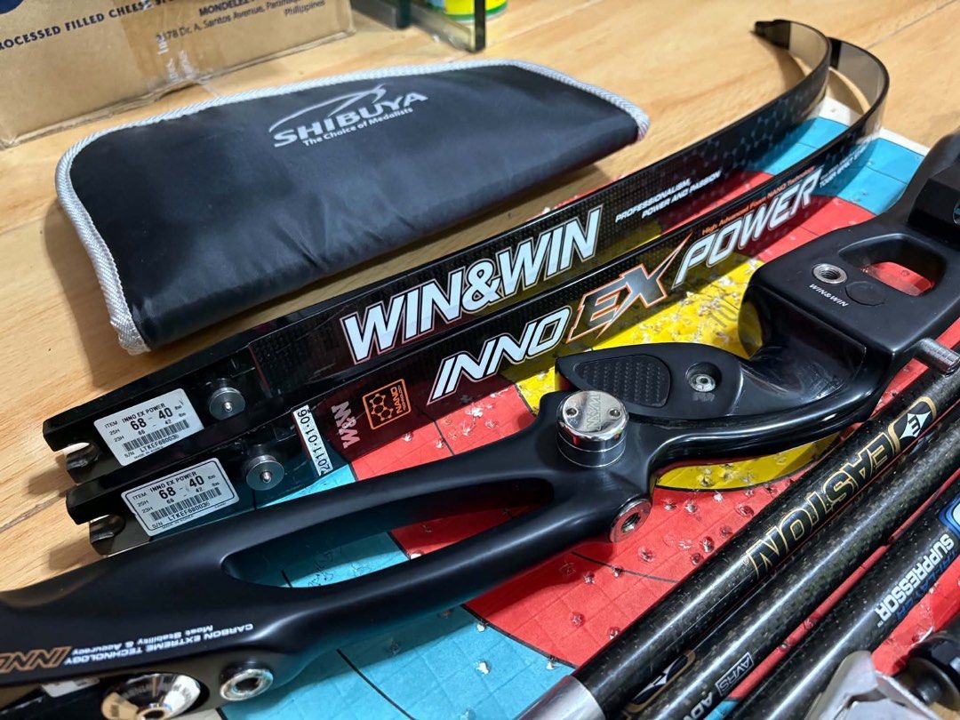 inno ex power (Category: Combat Sports) located in Calamba. Submitted by japanitems18 (Listing ID 1465275009, Image 3). Description: win & win inno ex power limbs win & win inno cxt shibuya ultima rc carbon sight easton x10 tri layer suppressor And other accessories With hard case trolley Open for viewing Shipping Nationwide 🚚 Thanks.
