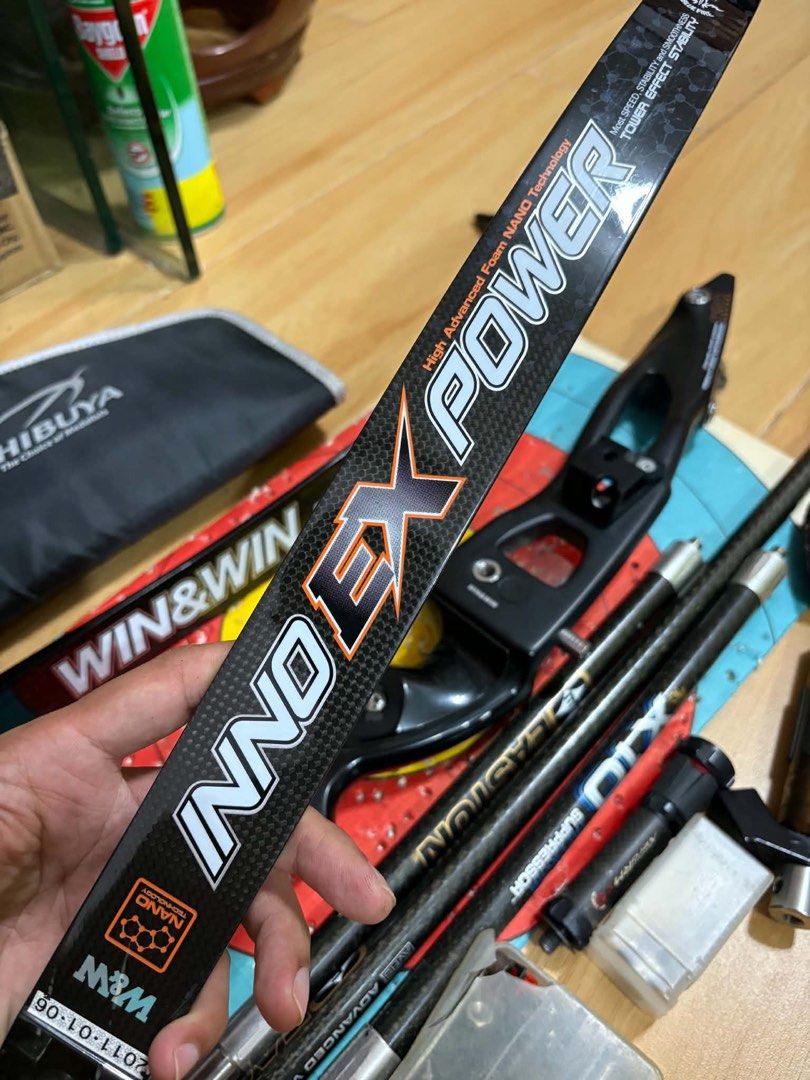 inno ex power (Category: Combat Sports) located in Calamba. Submitted by japanitems18 (Listing ID 1465275009, Image 2). Description: win & win inno ex power limbs win & win inno cxt shibuya ultima rc carbon sight easton x10 tri layer suppressor And other accessories With hard case trolley Open for viewing Shipping Nationwide 🚚 Thanks.
