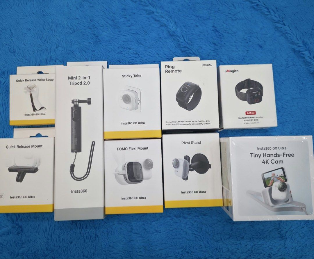 Insta 360 Go Ultra Creator (Category: Other Sports Equipment and Supplies) located in Manila. Submitted by mytokador15 (Listing ID 1465282046, Image 2). Description: Used once. Tiny hands free 4K camera Please PM for more inquiries..