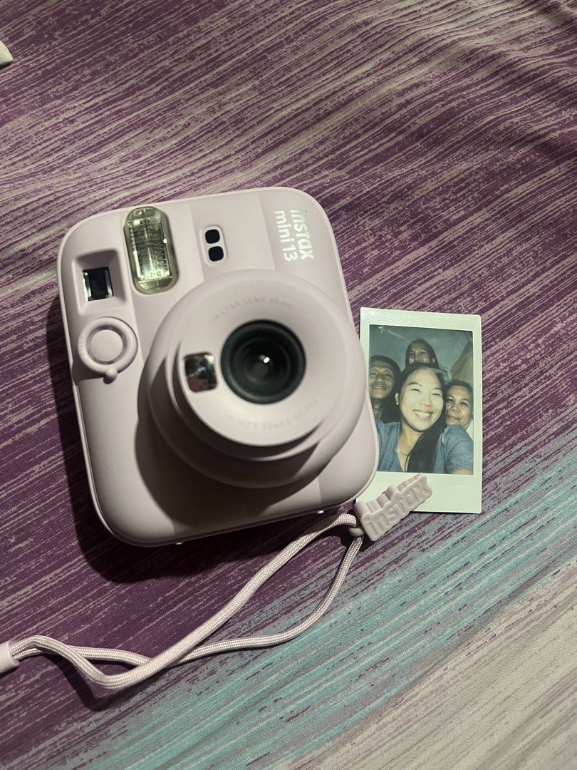 Instax Mini 13 (Category: Drones) located in Caloocan City. Submitted by linzi.sagayo (Listing ID 1465288556, Image 1). Description: Only used once on my graduation. No damages or visible marks. Battery included. Still with box. .