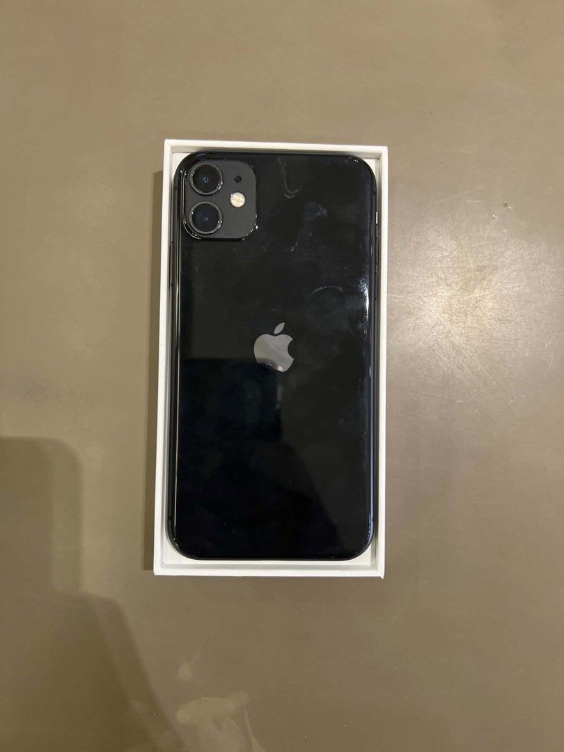 Iphone 11 128gb - Black (Category: iPhone 11 Series) located in Mandaluyong City. Submitted by the_blip_and_byte (Listing ID 1465247644, Image 1). Description: ✅ No sim restriction (any sim) ✅ No history of repair (all orig. parts) ✅ Face ID working ✅ True Tone working ✅ 98% Smooth ✅ No dents or scratch ✅ 80% Battery Health (orig not boosted or replaced) ✅ ZP/A ✅ Unit only + Cord Honest Issue: May small paintchip lang sa charging port ‼️‼️ Open f