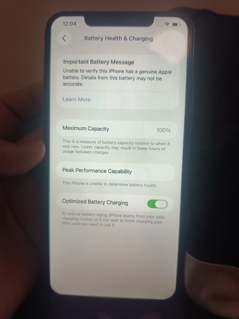 Iphone 11 promax 256gb (Category: iPhone 11 Series) located in Caloocan City. Submitted by giancarlo.clase (Listing ID 1465377897, Image 3). Description: Issues: 1. Face ID not working 2. Camera app not functioning well but responsive using other apps like Instagram and messenger.