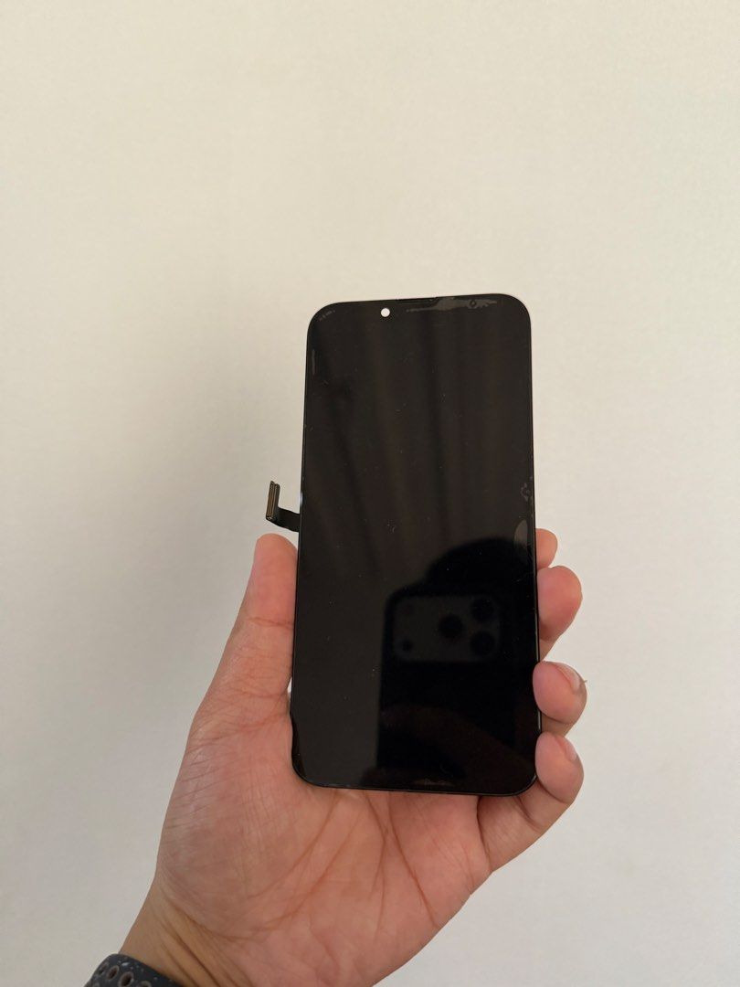Iphone 13 Pro BROKEN LCD (Category: iPhone 13 Series) located in Taguig. Submitted by peenut_butter (Listing ID 1465370338, Image 1). Description: LCD broke because of DIY battery replacement lol. anyone wants to buy this. only half of the screen is damaged as seen from the photo. Screen is still working properly like you can still tap/press on the part where it has white/yellow and it will respond. LCD ONLY. PHONE NOT INCLUDED.