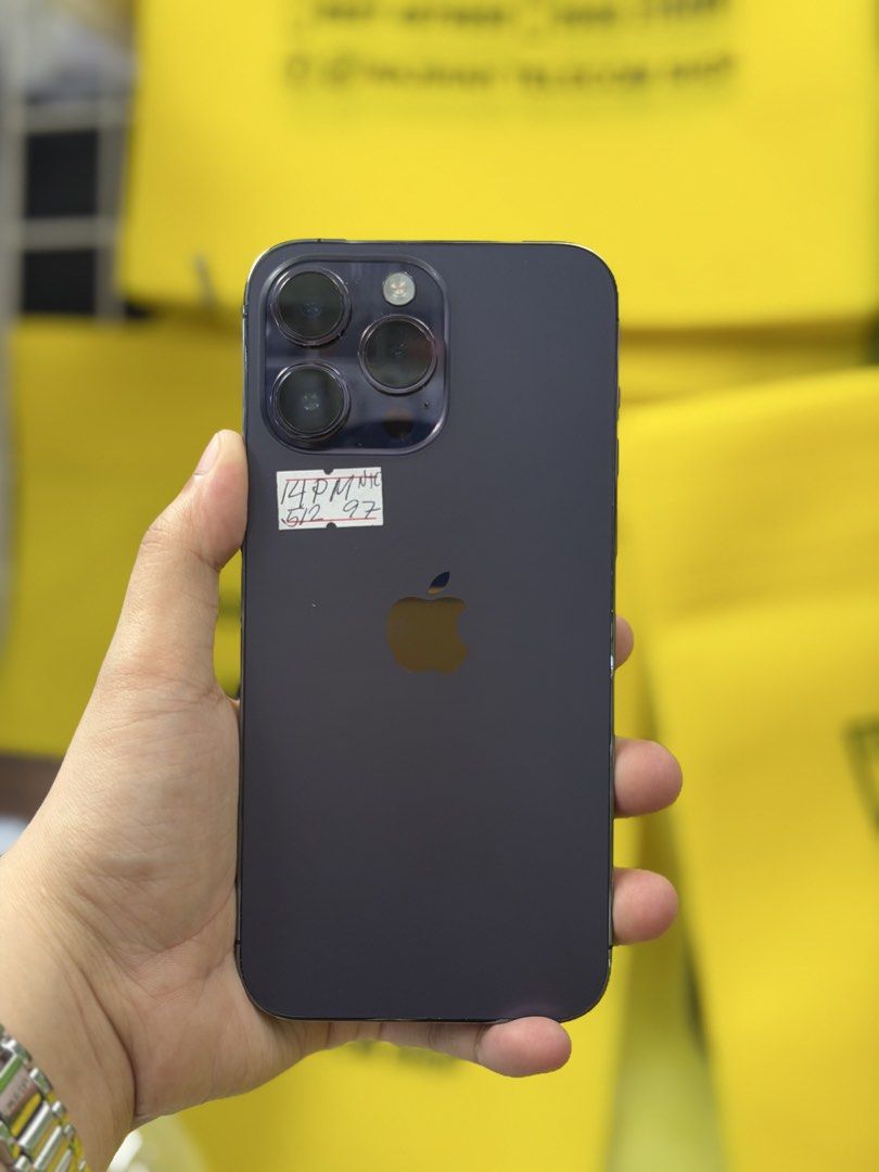 Iphone 14 Promax 512GB 97BH NTC approved Openline no issues (Category: iPhone 14 Series) located in San Juan City. Submitted by najihahtelecomshop2018 (Listing ID 1465201989, Image 2). Description: Legit Store | Original unit FOR SALE | TRADE / SWAP ▫️INSTALLMENT thru: 🔸Credit Card (straight / installment) 🔸Ggives / Gcredit + 6% interest 🔸Spay Later + 6% interest (RFS: Buy and Sell any kinds of Gadgets) Description: iPhone 14 Promax 512GB ( ot