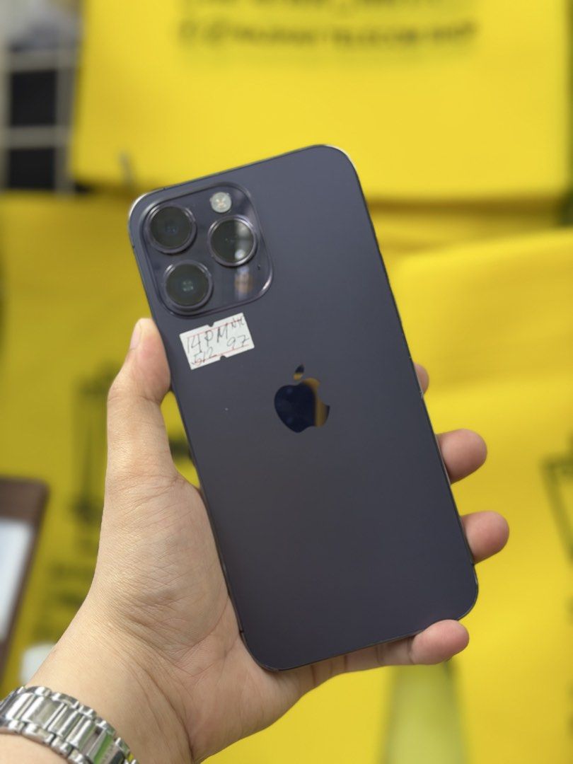 Iphone 14 Promax 512GB 97BH NTC approved Openline no issues (Category: iPhone 14 Series) located in San Juan City. Submitted by najihahtelecomshop2018 (Listing ID 1465201989, Image 1). Description: Legit Store | Original unit FOR SALE | TRADE / SWAP ▫️INSTALLMENT thru: 🔸Credit Card (straight / installment) 🔸Ggives / Gcredit + 6% interest 🔸Spay Later + 6% interest (RFS: Buy and Sell any kinds of Gadgets) Description: iPhone 14 Promax 512GB ( ot