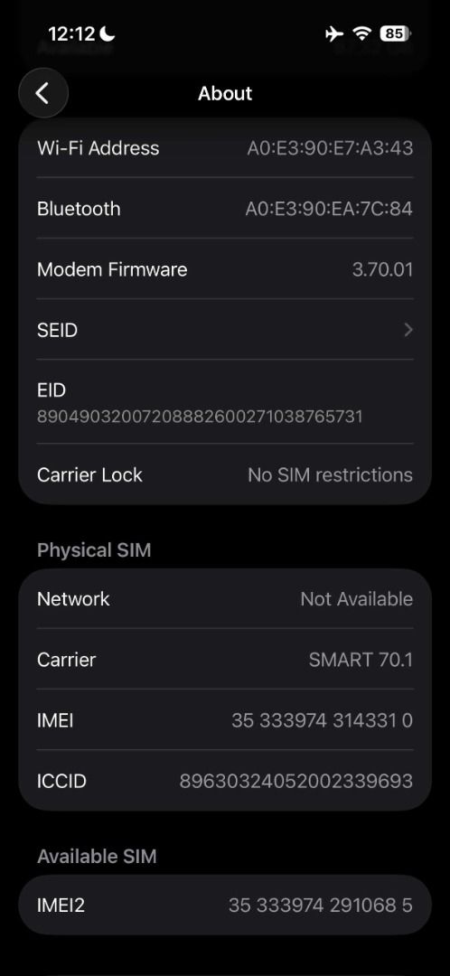 Iphone 15 128 GB almost New (Category: iPhone 15 Series) located in Caloocan City. Submitted by granddeer_0d7b86 (Listing ID 1465233388, Image 3). Description: - Model: iPhone 15 - Storage: 128GB - Color: Pink - Condition: Almost brand new, super fresh - Battery Health: 100% (49 cycle count) - Inclusions: Complete with box, cable, and receipt (dated May 2026) - Warranty: Apple Limited Warranty valid until May 28, 2027 - Carrier Lock: Factory unlo