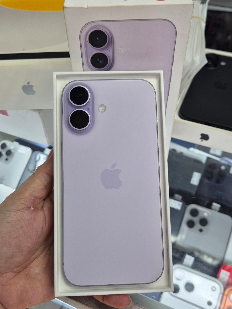 iPHONE 17 256 GB 100% BATT 0cc w/Box (Category: iPhone 17 Series) located in Pasig City. Submitted by chloesgadgetshop (Listing ID 1465296007, Image 2). Description: FOR SALE IPHONE 17 LAVENDER 256 GB OPENLINE (ANYSIM) 100% BATTERY HEALTH 0 CYCLE COUNY ACTIVATED ON AUG 2026 NTC APPROVED ALL WORKING NO HIDDEN ISSUE NO HISTORY OF REPAIR SAME SERIAL BOX ORIGINAL CABLE (NOT USED) PM.