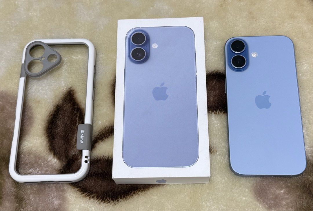 Iphone 17 in Mist Blue (Category: iPhone 17 Series) located in San Pedro. Submitted by cathy_paras (Listing ID 1465262066, Image 1). Description: 📱 iPhone 17 — Mist Blue | 256GB 💾 256GB Storage 🔓 Factory Unlocked 🇵🇭 NTC Approved 🔋 94% Battery Health 📦 Complete Original Package 💯 99% Smooth — No Issues 🛠️ No History of Repair ✅ Check & Reset All You Want! 📍 Location: San Pedro, Laguna 📍 Meet-up: Robinsons Galleria South 🚨 PICK-UP / MEE