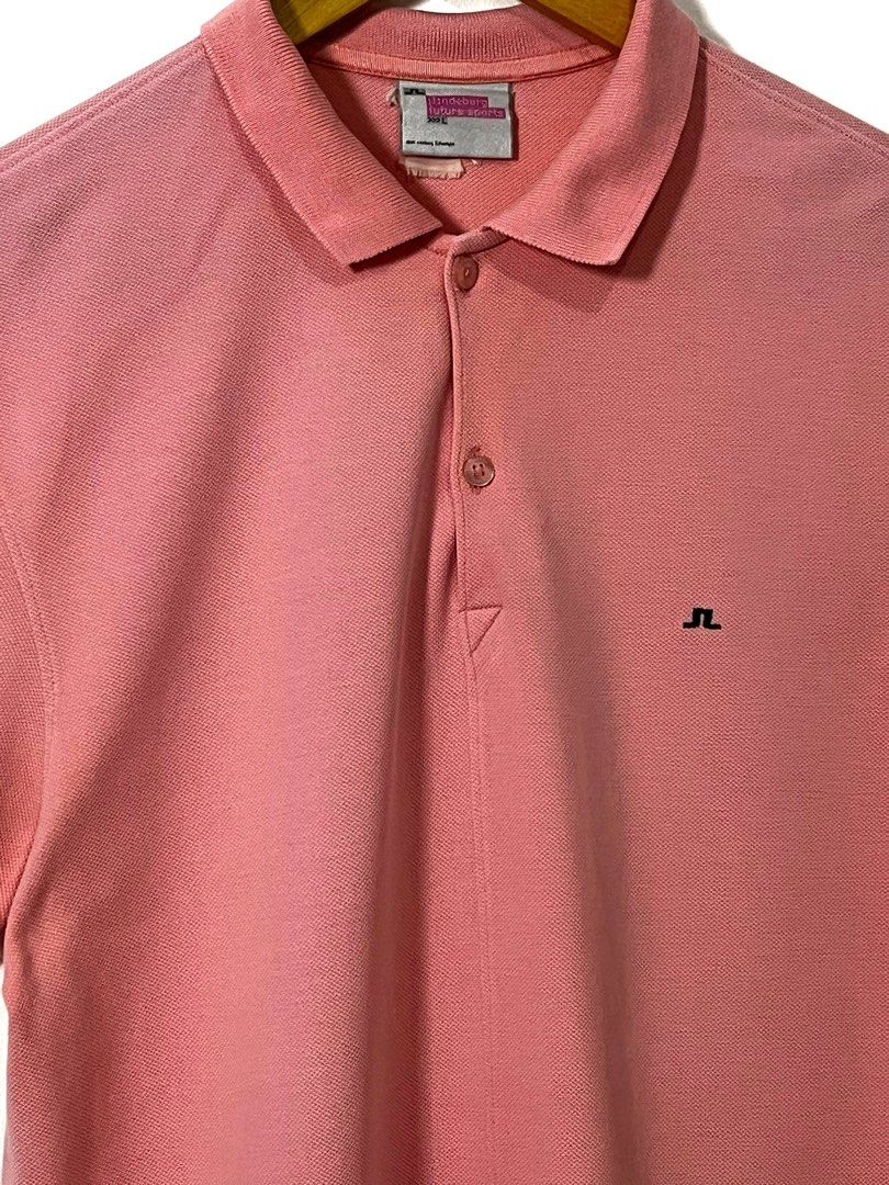 J Lindeberg Golf Shirt (Category: Tshirts & Polo Shirts ) located in Quezon City. Submitted by phillystuff (Listing ID 1465297396, Image 2). Description: J Lindeberg Golf Shirt Pink Fits Medium 20 x 28 Excellent Condition PHP 1000 Fairview QC Location or shipping at buyer’s expense.