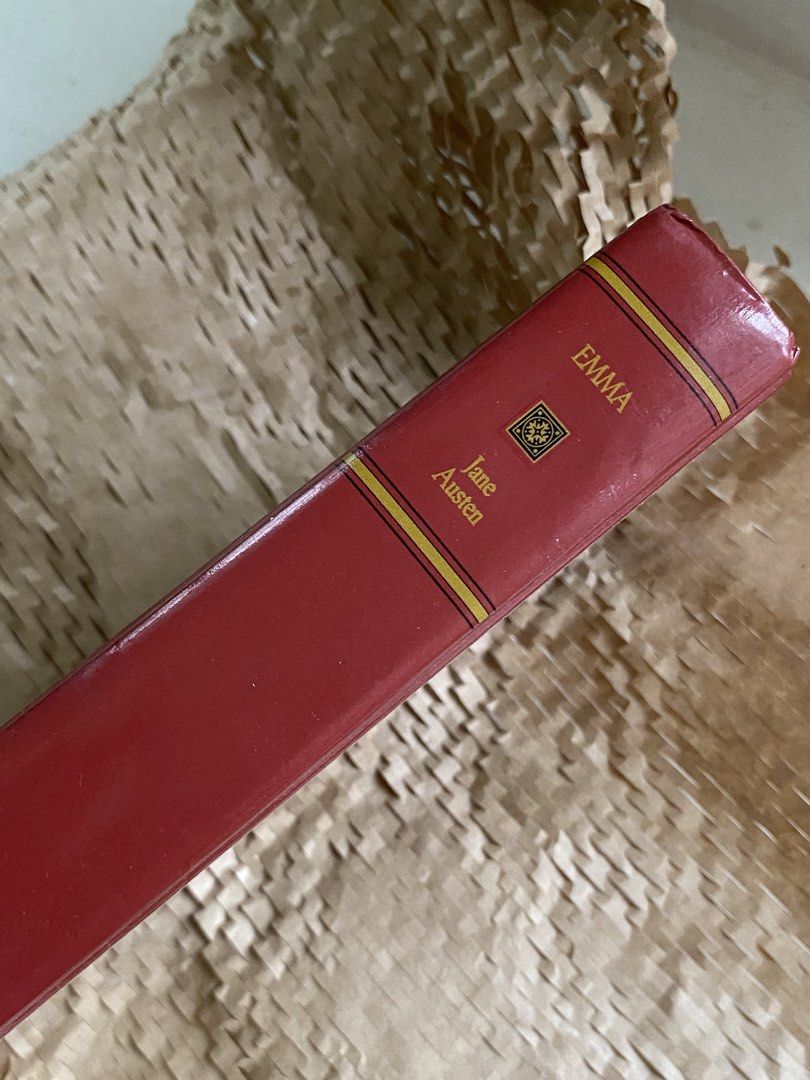 Jane Austen Emma (Original, Hard Bound) (Category: Storybooks) located in Pasig City. Submitted by minnie.12 (Listing ID 1465177354, Image 2). Description: Collectible 📍Pasig City 🚚 JNT or lalamovd shouldered by buyer MOP: Gcash .