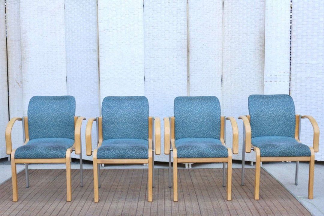 JAPAN SURPLUS FURNITURE “ITOKI JOIFA” 4PCS ACCENT CHAIRS STACKABLE (Category: Chairs) located in Manila. Submitted by jerichocal17856 (Listing ID 1465290425, Image 2). Description: JAPAN SURPLUS FURNITURE “ITOKI JOIFA” 4PCS ACCENT CHAIRS STACKABLE Size 22.75L x 21W x 16SH x 30.5H in inches (AS-IS ITEM) *Minimal Scratch Only IN GOOD CONDITION.
