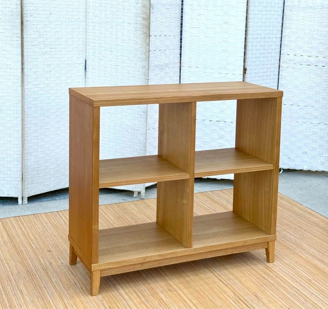 JAPAN SURPLUS OPEN 4 CUBES STORAGE SHELF (Category: Shelves, Cabinets & Racks) located in Bulacan. Submitted by monmon555 (Listing ID 1465239874, Image 2). Description: JAPAN SURPLUS OPEN 4 CUBES STORAGE SHELF IN GOOD CONDITION SIZE: 36H x 39.5L x 15.5W inches.