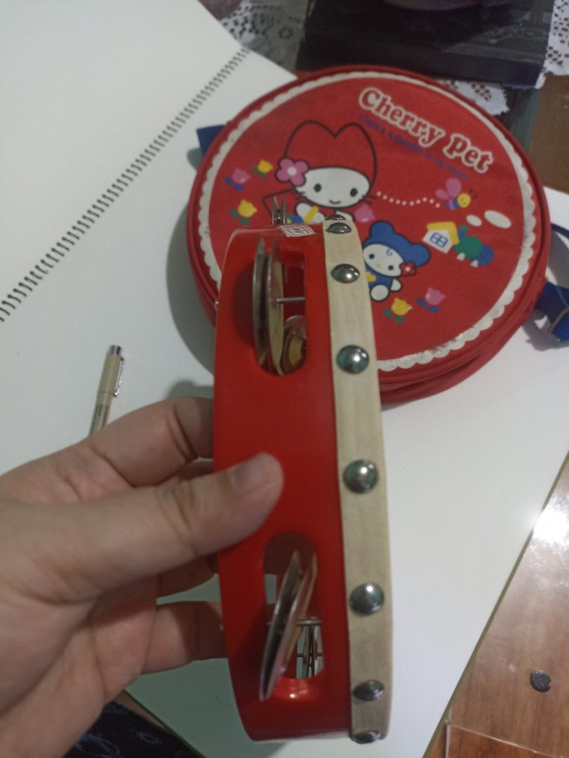 Japan Tambourine with Bag (Category: Musical Instruments) located in Quezon City. Submitted by hi_haydz (Listing ID 1465221168, Image 2). Description: Last price. Please wag na tawaran. As is with photos. Shipping via J&T every SATURDAY or pick up via lalamove/grab.