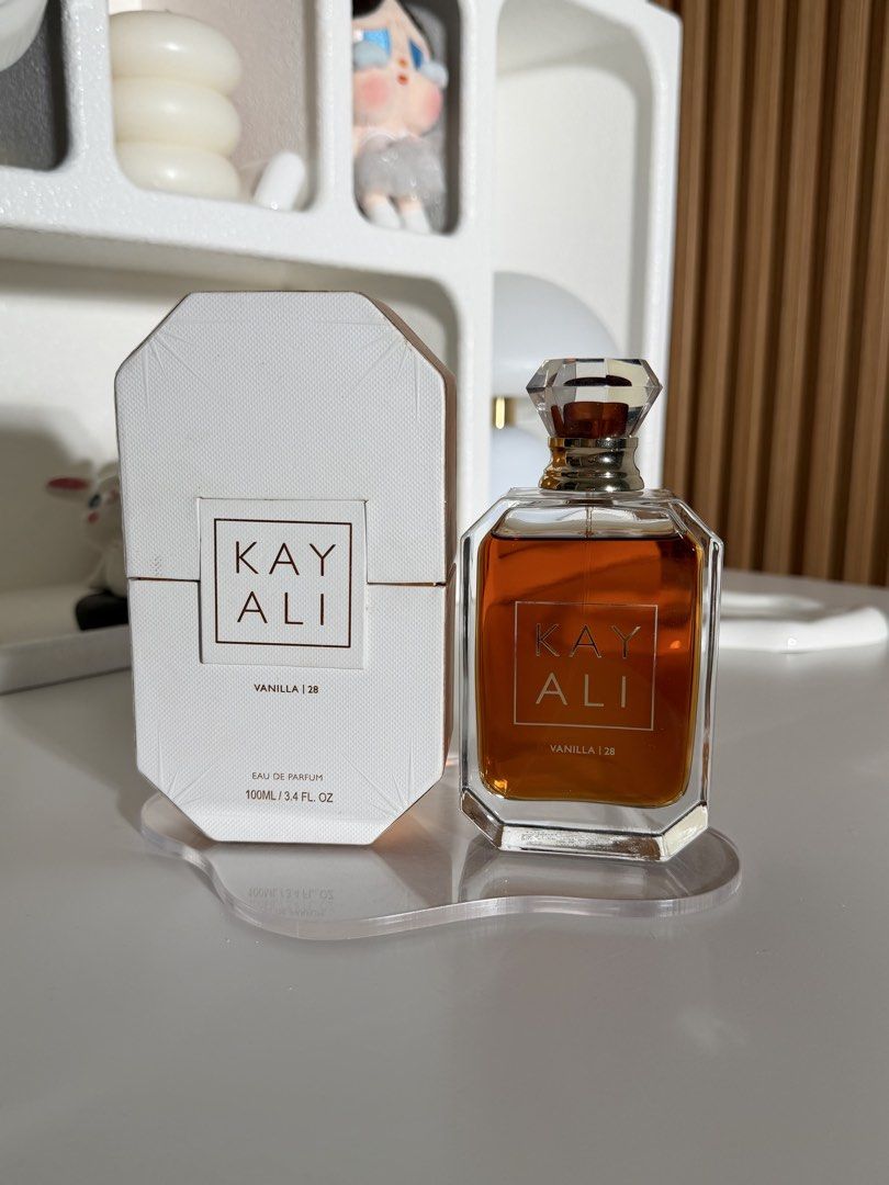 Kay Ali Vanilla 28 100ml (Category: Fragrance & Deodorants) located in Cagayan de Oro. Submitted by marla30 (Listing ID 1465213289, Image 1). Description: 1ml missing only 100% Guaranteed Original.