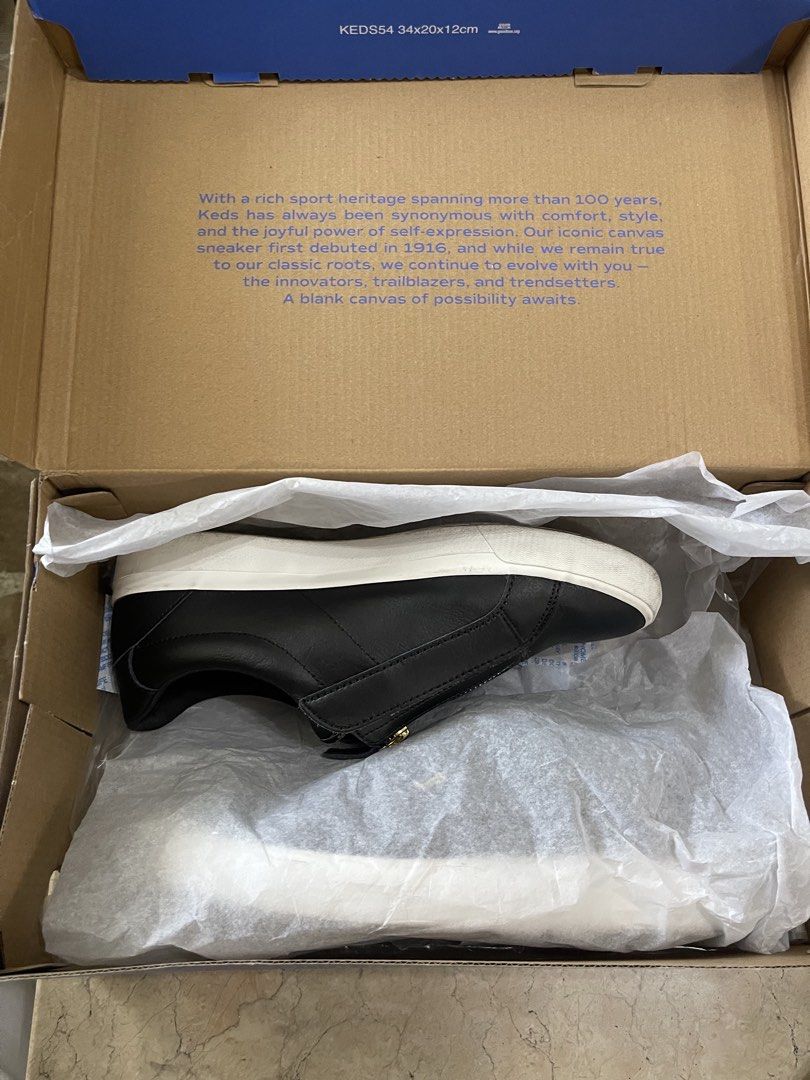 Keds Pursuit Zip Leather Sneaker Black (Category: Sneakers) located in Manila. Submitted by dstrangerthings (Listing ID 1465356390, Image 3). Description: .