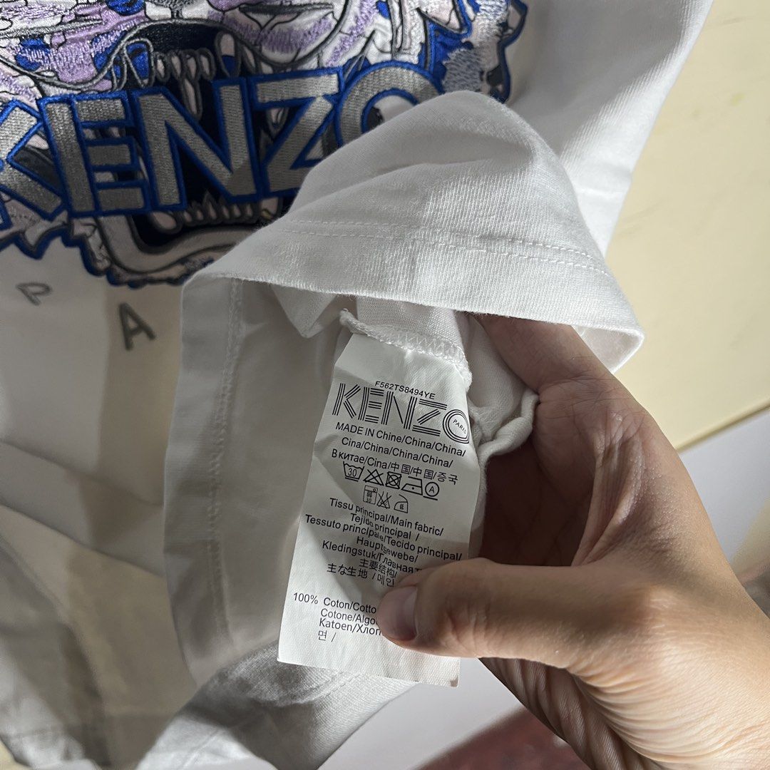 Kenzo paris white (Category: Shirts) located in Cagayan de Oro. Submitted by kojisalas (Listing ID 1465317845, Image 3). Description: 18x23.