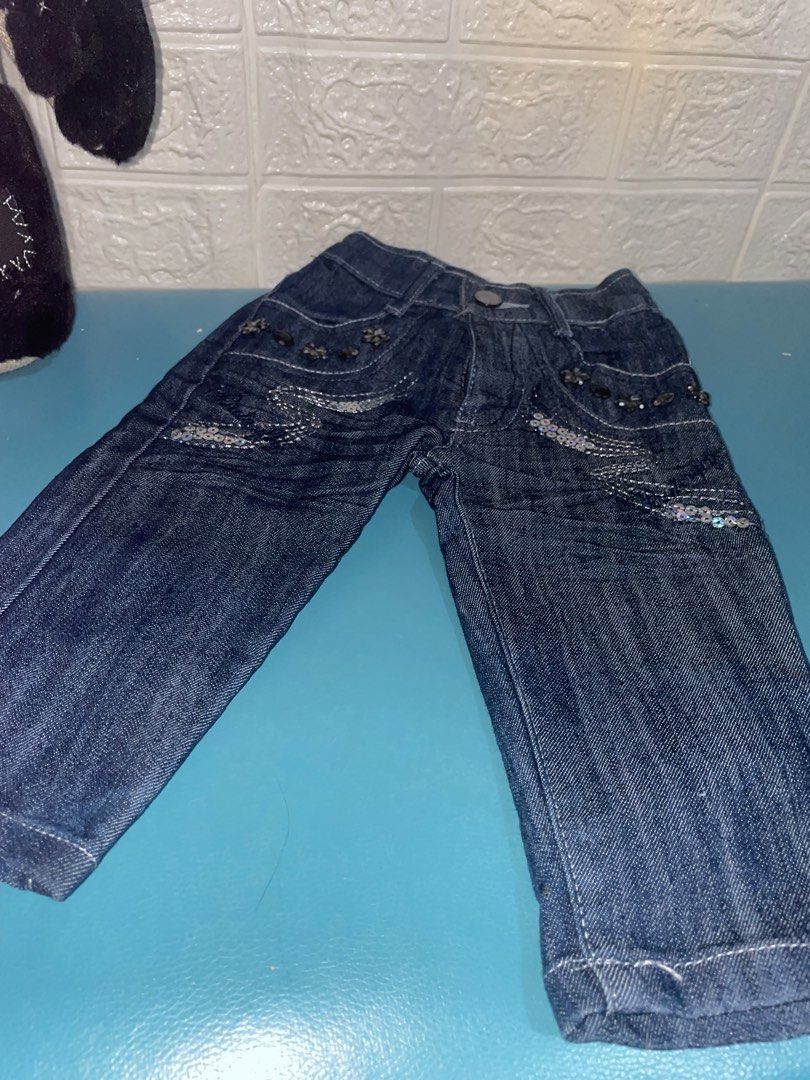 Kiddie pants (Category: Babies & Kids Fashion) located in Manila. Submitted by xyluv (Listing ID 1465381876, Image 1). Description: Kids denim pants Never used Fashionable and cute.