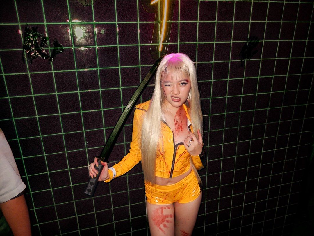 KILL BILL Costume (Category: Sets or Coordinates) located in Manila. Submitted by juenwears (Listing ID 1465369644, Image 2). Description: once used.