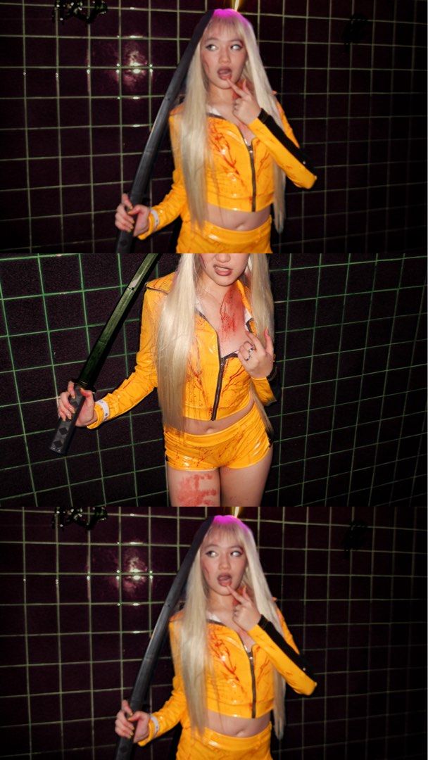 KILL BILL Costume (Category: Sets or Coordinates) located in Manila. Submitted by juenwears (Listing ID 1465369644, Image 1). Description: once used.