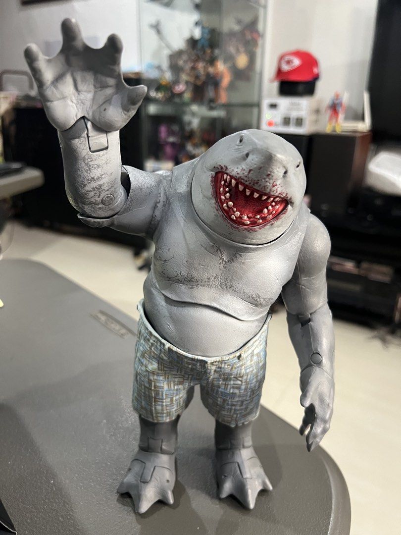 King Shark - DC Multiverse MCF The Suicide Squad (Category: Figurines & Statues) located in Quezon City. Submitted by thegroovearchive (Listing ID 1465222466, Image 1). Description: Mcfarlane King Shark (not BAF) WYSIWYG No Box and Accessories Good As New Displayed Only.