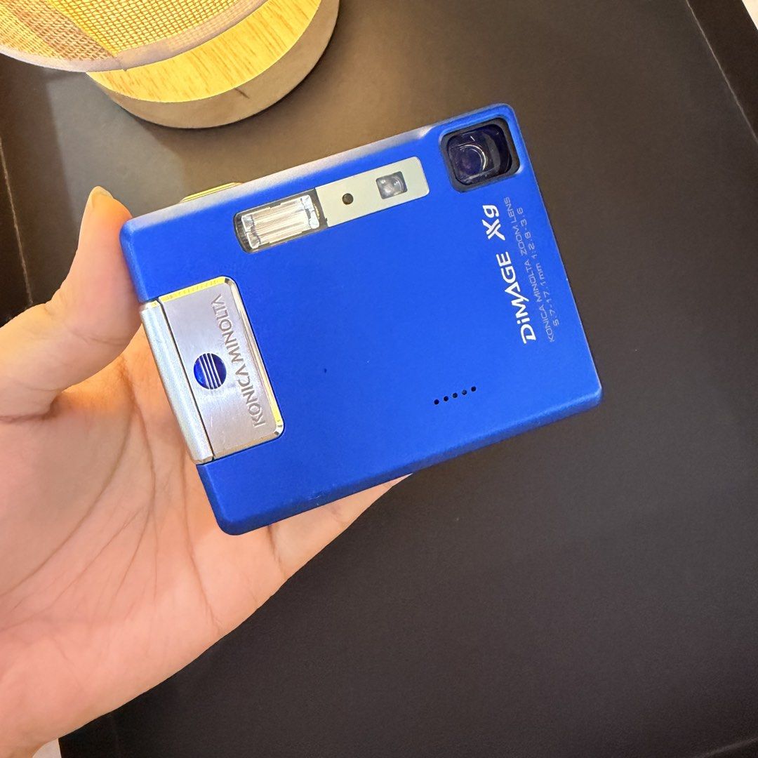 KONICA MINOLTA DIMAGE XG (Category: Cameras) located in Angeles City. Submitted by 2fast4u_ (Listing ID 1465222481, Image 3). Description: rare and in demand, fave 🎇 ————— 𑁍༘ᵕ̈ — 9.8/10 cosmetics (mint condition) 𑁍༘ᵕ̈ — ultra compact pocket camera 𑁍༘ᵕ̈ — 3.2 megapixels 𑁍༘ᵕ̈ — with scene modes and white balance adjustments 𑁍༘ᵕ̈ — ccd sensor 𑁍༘ᵕ̈ — all functions working as intended, no issues! 🍄‍🟫 𝙨𝙩𝙚𝙖𝙡 𝙥𝙧𝙞𝙘𝙚 𝙖𝙡𝙧𝙚𝙖𝙙𝙮! 🎞 �