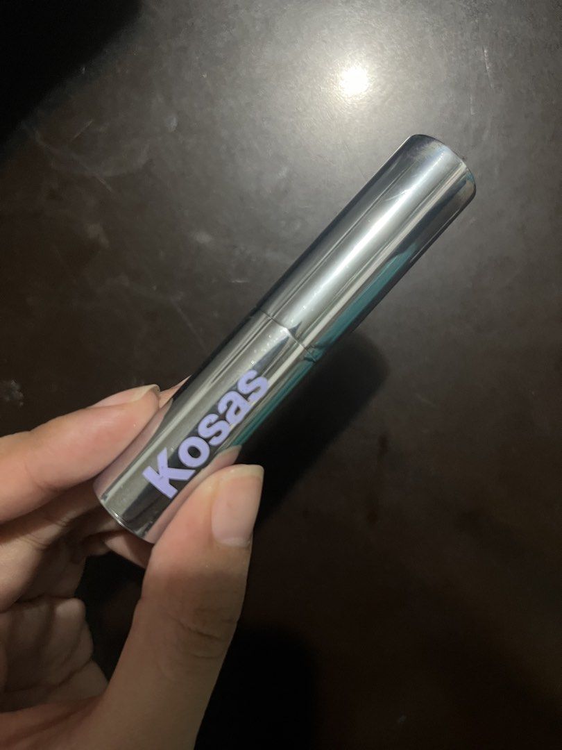 Kosas Lipstick in Skinny Dip (Category: Makeup) located in Makati City. Submitted by byamary (Listing ID 1465309632, Image 3). Description: - Brand: Kosas - Shade: Skinny Dip (Versatile neutral everyday color) - Size: Standard, 0.13 oz / 3.7 g - Formula: Ultra-moisturizing and smooth - Packaging: Sleek silver metal tube with purple logo and secure cap .