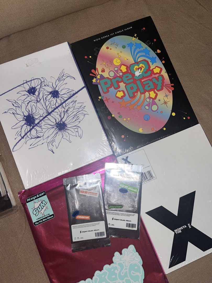 KPOP ALBUMS (Category: CDs & DVDs) located in Puerto Princesa. Submitted by kshmr_g02 (Listing ID 1465176650, Image 2). Description: Brand new and sealed big album - ₱200 small album - ₱100.