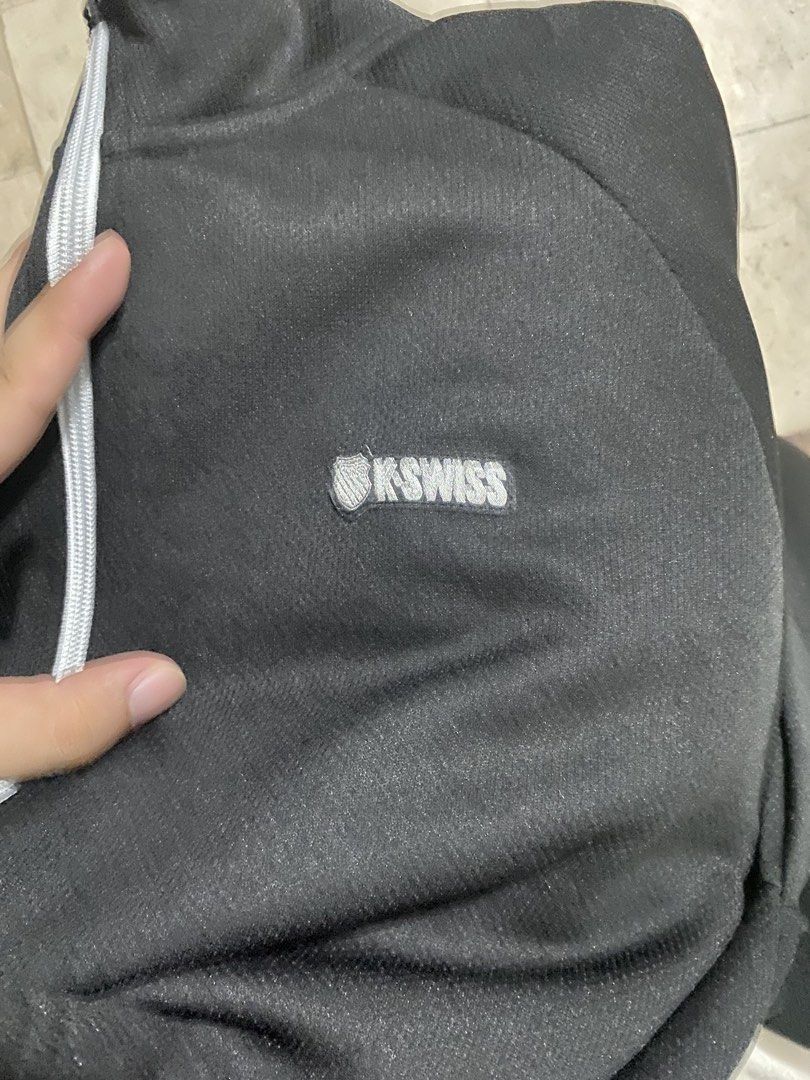K-SWISS track jacket (Category: Coats, Jackets and Outerwear) located in Quezon City. Submitted by royalturtle-1071 (Listing ID 1465275515, Image 2). Description: .