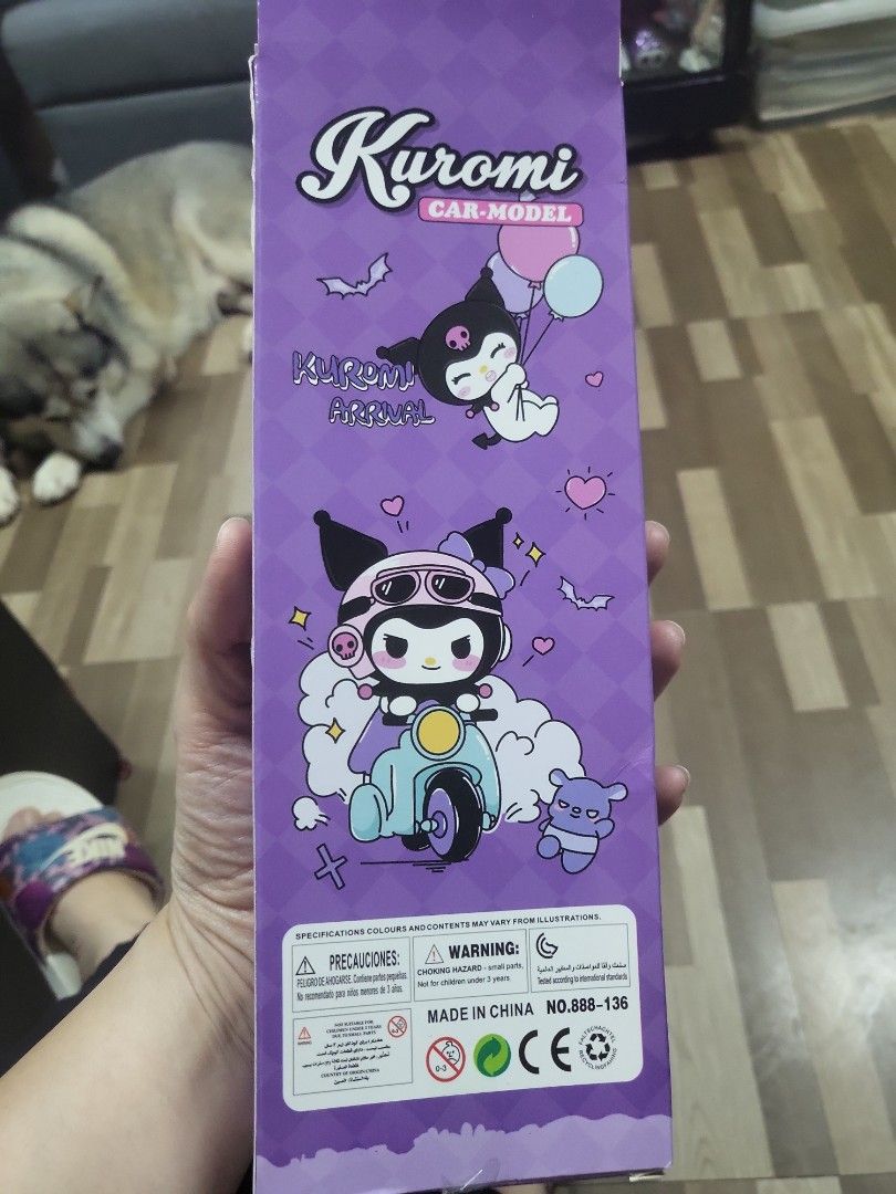 Kuromi Plastic Cars (Category: Kids Toys) located in Caloocan City. Submitted by lynette1977 (Listing ID 1465234408, Image 2). Description: 70 pesos only!.