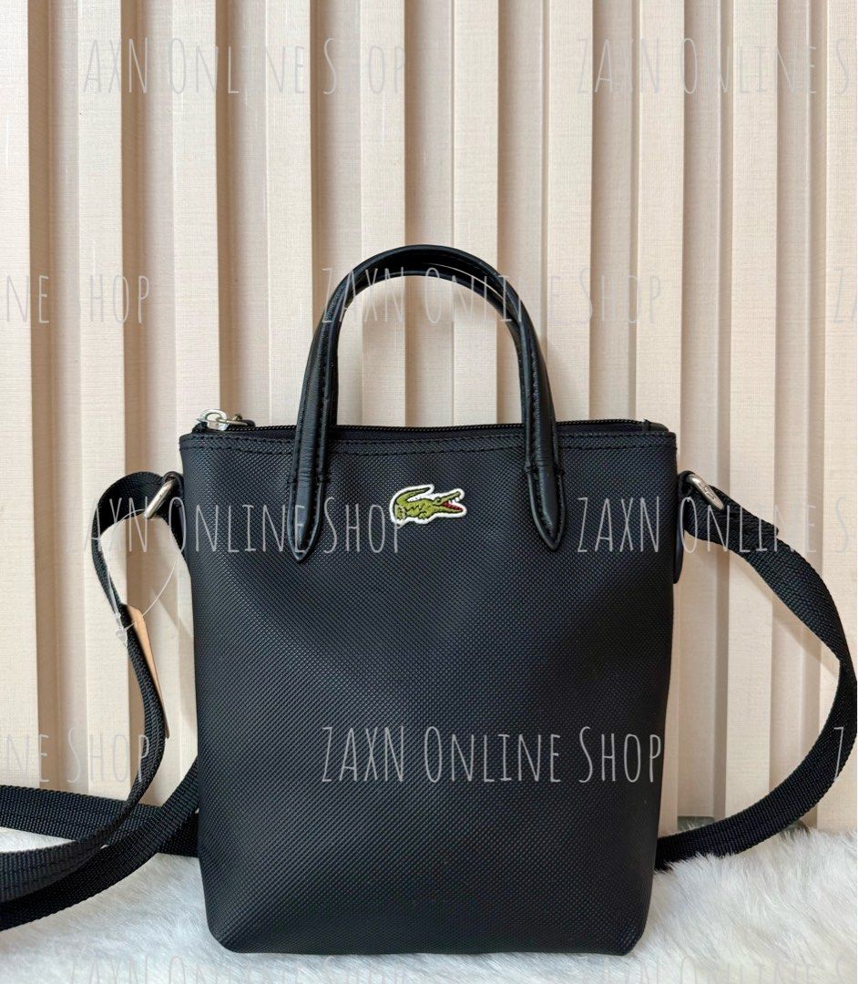 Lacoste Black Crossbody Bag (Category: Luxury Bags & Wallets) located in Santa Cruz. Submitted by za2011za (Listing ID 1465333671, Image 1). Description: 100% Authentic/Original Buy with confidence 👌👌👌 LEGIT seller since 2011, sold over thousand items (Please see all sold items) Actual photos displayed Shipping thru LBC J&T Grab or Lalamove MOP: BDO BPI GCash STRICTLY IMPLEMENTED - NO CANCELLATION - NO RETURN - NO CHANGE ITEM - NO REFUND - Bra