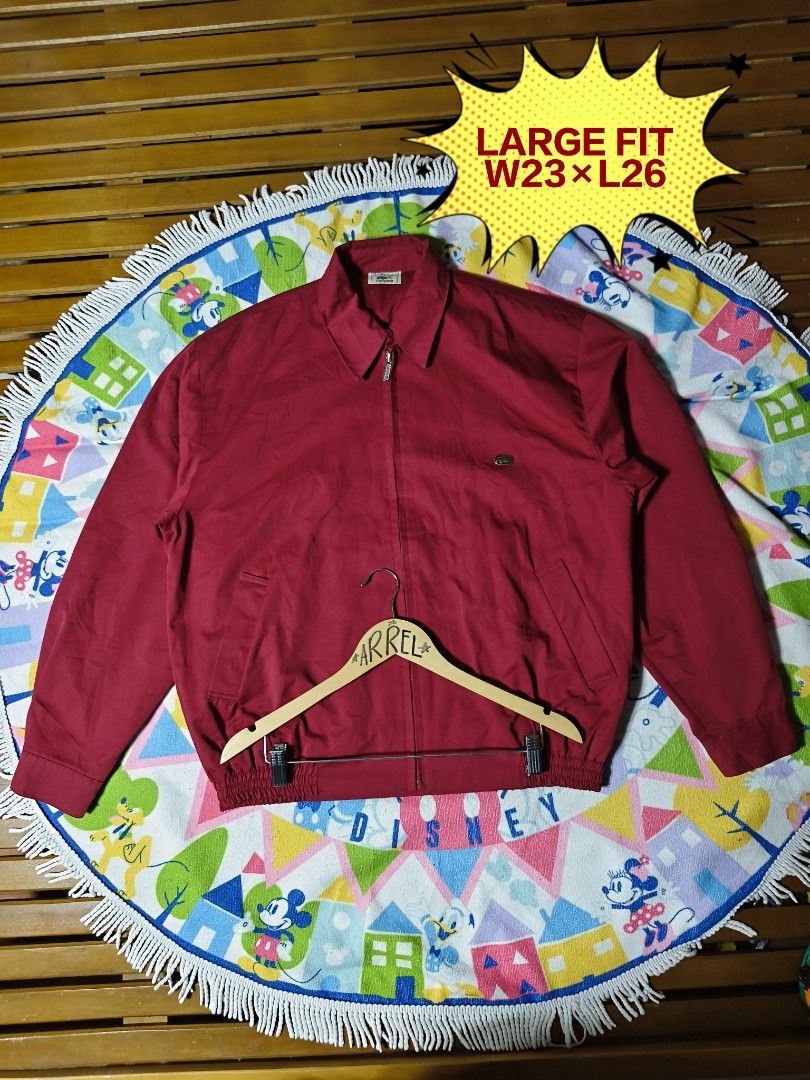 LACOSTE HARINGTON JACKET (Category: Coats, Jackets and Outerwear) located in Wao. Submitted by arrelmugz (Listing ID 1465267507, Image 1). Description: LACOSTE HARINGTON JACKET LARGE W23 L26.