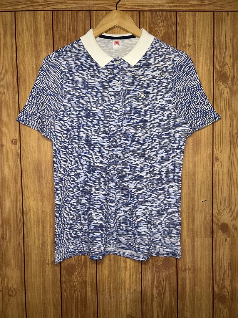 Lacoste L!ve Short Sleeve Polo Shirt (Category: Others Tops) located in Manila. Submitted by zerowasteco. (Listing ID 1465347330, Image 1). Description: -Excellent Condition -Size S on tag -Dimes:L25xW19 -No issue Dm for more info!.