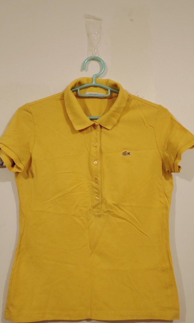 LACOSTE POLO SHIRT FOR HER (Category: Shirts) located in Manila. Submitted by nobleflower_f701b3 (Listing ID 1465333339, Image 1). Description: Lacoste Polo shirt Size 38 9/10 Exe condi.