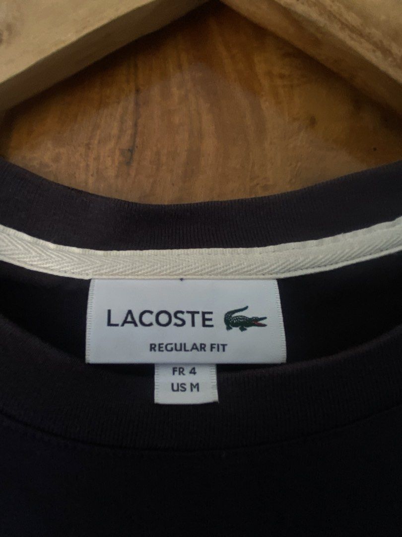 Lacoste Regular Fit T-Shirt with Large Logo (Category: Tshirts & Polo Shirts ) located in Tubigon. Submitted by theogarments (Listing ID 1465197227, Image 3). Description: 499 Lacoste Biglogo -authentic -verygood condition -19 width -26 lenght -minor issue (see last 2 pic).