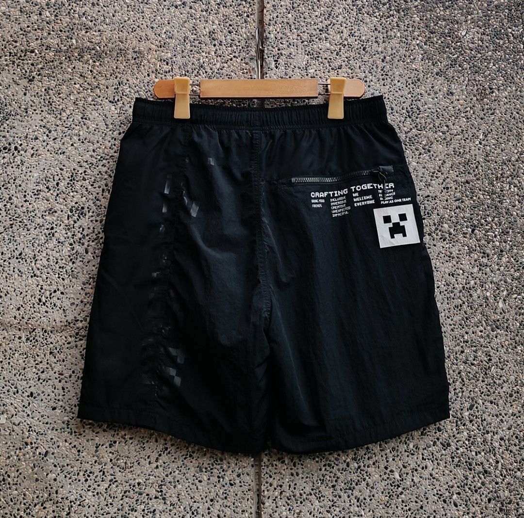 LACOSTE x MINECRAFT SHORT (Category: Shorts) located in Davao. Submitted by st333tcartel (Listing ID 1465320578, Image 2). Description: Size 40 Waist 30-34 Length 18.5 Leg opening 11.