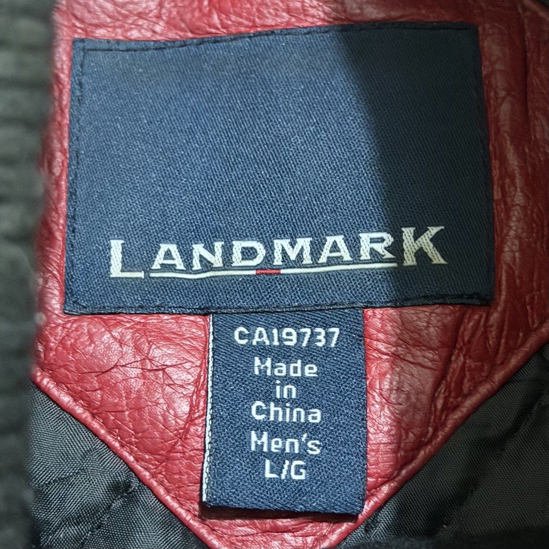 Landmark Wool Varsity Bomber Jacket (Category: Coats, Jackets and Outerwear) located in Dinalupihan. Submitted by brokencasket (Listing ID 1465274547, Image 3). Description: Landmark Wool Varsity Bomber Jacket Size L on tag. Measurements on photo. Model Height 5’8 .