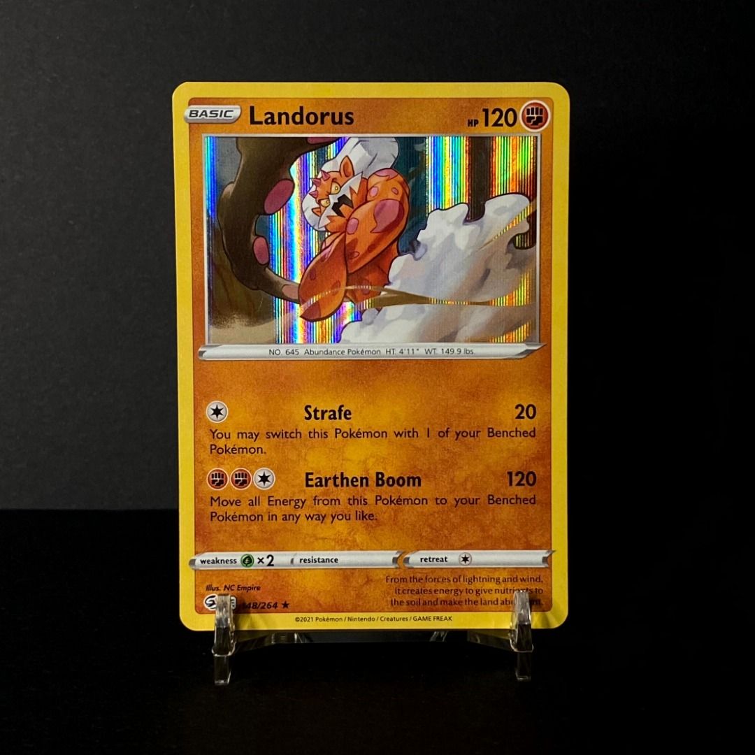Landorus 148/264 Rare (Category: Raw Singles) located in Pasig City. Submitted by precycled_ (Listing ID 1465302770, Image 1). Description: Condition : NM-LP . . . ‼️BUY AT YOUR OWN RISK ❗Payment First Basis 📌Be 100% SURE before submitting the form 📌1 DAY Reservation ONLY! ❌No Pick-up / No Meet up ❌No RETURN / EXCHANGE ❌No RUSH ❌No CANCELLATIONS ❌Don't BUY our products if you are flaw conscious ⚠️Seller is NOT liable for any damage or loss duri