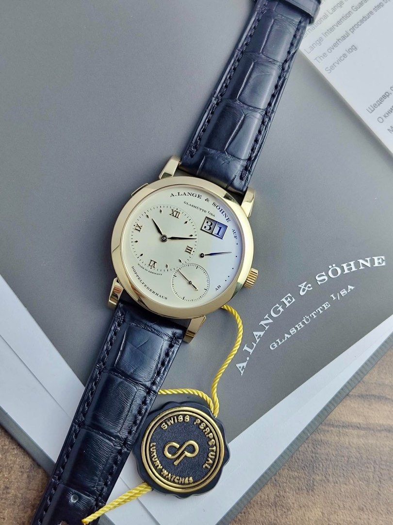Lange 1 Silver Champagne Dial YG (Category: Men's Watches) located in Makati City. Submitted by swissperpetual (Listing ID 1465209958, Image 3). Description: A. Lange & Söhne Lange 1 Lange 1 Silver/Champagne Dial YG 101.021/LSLS1011AA 2014 Watch and Certificate Condition: 9.5/10 (Excellent condition) Price: P1,988,000 Negotiable 🤝 7 Day Moneyback Guarantee 🧑‍🔧 1 Year SP Service Warranty 💱 Trades Offers and Pre-orders Accepted 💳 Credit Card O