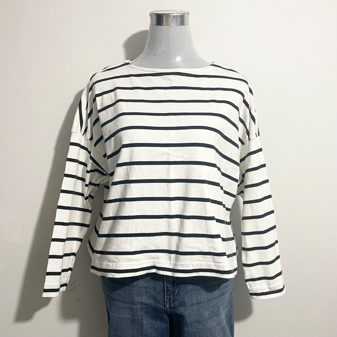 Large GU Stripes Longsleeves (Category: Longsleeves) located in Bacolor. Submitted by chicn_classy (Listing ID 1465239057, Image 3). Description: .