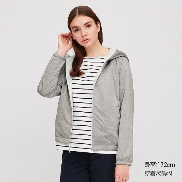 Large Uniqlo Reversible Parka (Category: Coats, Jackets and Outerwear) located in Castillejos. Submitted by lalainecloset22 (Listing ID 1465245757, Image 1). Description: - Brand: Uniqlo - Size: Large (EU 40 / UK 12 / US 8) - Design: Reversible parka with hoodie and full-length zipper - Colorway: Light blue on one side, versatile gray on the reverse - Condition: Excellent pre-owned condition - Perfect for daily wear, commute, and air-conditioned 