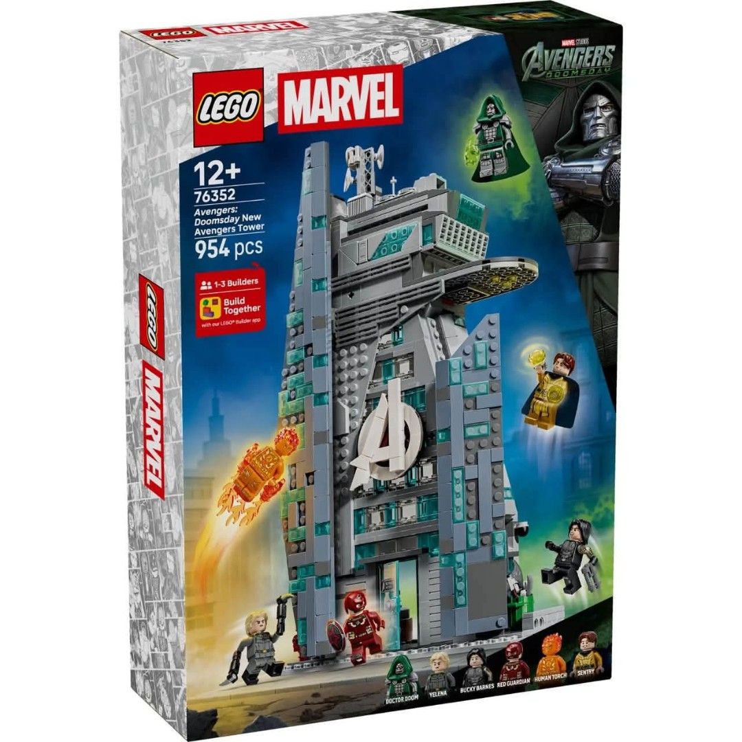 Lego 76352 New Avengers Tower (Pre-order) (Category: Lego & Building Sets) located in Quezon City. Submitted by nelwynang (Listing ID 1465377974, Image 1). Description: Brand new and still sealed Eta Nov to Dec 2026 DP of 20% is needed Pick up point @ Brgy UP Village, QC Sf to be shouldered by buyer (Grab/Lalamove) Mop thru BPI.
