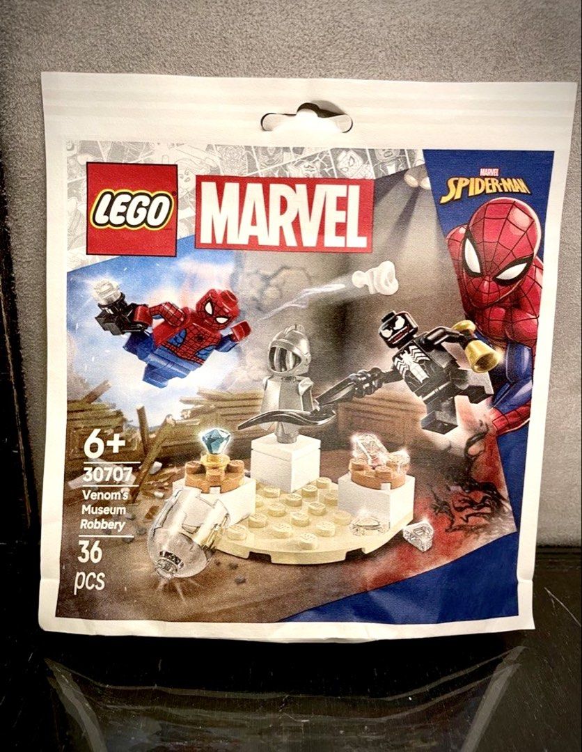 Lego Marvel 30707 Venom’s Museum Robbery (Category: Lego & Building Sets) located in Pasay City. Submitted by lego_room (Listing ID 1465303023, Image 3). Description: Lego Marvel 30707 Venom’s Museum Robbery Brand new and sealed 36 pcs Guaranteed authentic! Payment: GCash Send via Lalamove, J&T express or Grab Express .
