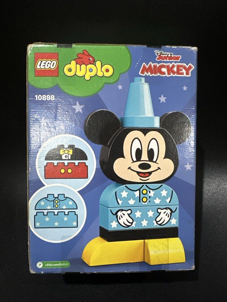 Lego Mickey (Disney Junior)DUPLO (Category: Lego & Building Sets) located in Manila. Submitted by krystalchewey_ (Listing ID 1465320943, Image 2). Description: Bnew Actual Photo Posted 780php Duplo Lego Old box but bnew Disney.