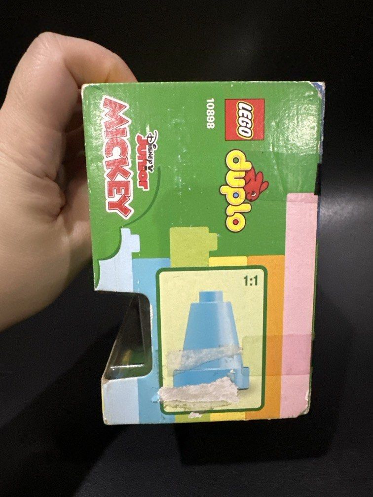 Lego Mickey (Disney Junior)DUPLO (Category: Lego & Building Sets) located in Manila. Submitted by krystalchewey_ (Listing ID 1465320943, Image 3). Description: Bnew Actual Photo Posted 780php Duplo Lego Old box but bnew Disney.