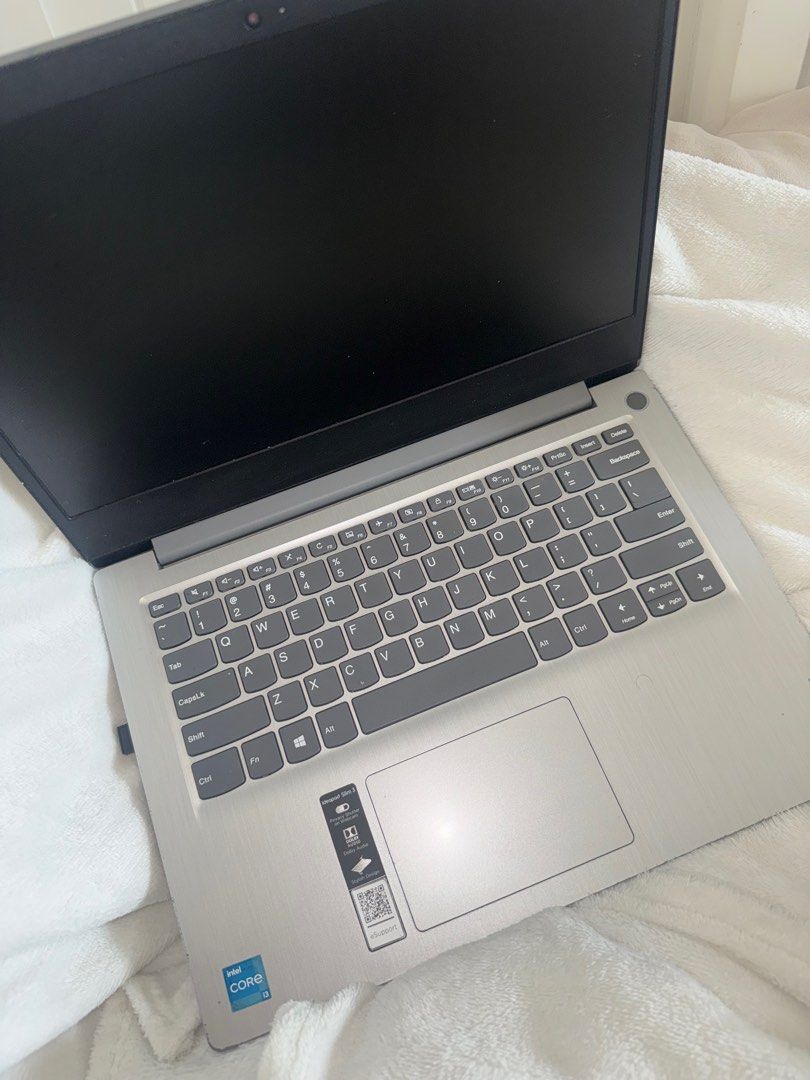 Lenovo IdeaPad Slim 3 Intel Core i3 (Category: Laptops & Notebooks) located in Bacoor. Submitted by trshchntl004 (Listing ID 1465226752, Image 1). Description: - Brand/Model: Lenovo IdeaPad Slim 3 (Silver) - Processor: Intel Core i3 - Ideal for: Online school, typing documents, and daily browsing - Security: Built-in physical webcam privacy shutter - Audio: Enhanced with Dolby Audio speakers - Ports: Standard USB and side port setup - Keyboard: S