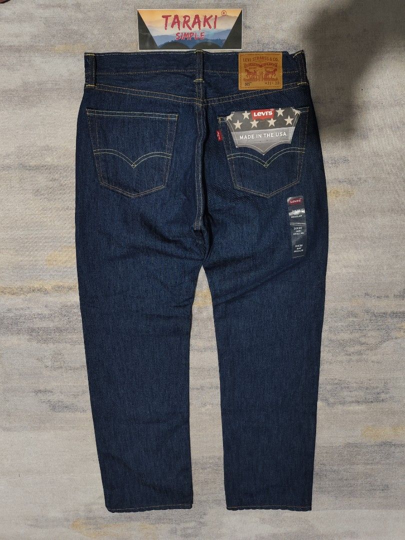 Levis 505 WHITE OAK U.S.A JEANS (Category: Jeans) located in Baguio. Submitted by igorotak.111.taraki.com (Listing ID 1465309196, Image 3). Description: FS LEVIS 505 WHITE OAK JEANS MADE IN U.S.A BRAND NEW BOVINE LEARHER PATCH NO ISSUES SOLID NITO ♥️ L-40 W-31 ACTUAL 32 TRU TAPE CAN FIT 30-32 CAN DO H-8 DIRECT PM TO PURCHASE FOR FASTER TRANSACTION THANKYOU 🙏♥️.